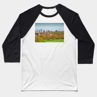 London Skyline Cityscape Primrose Hill Baseball T-Shirt